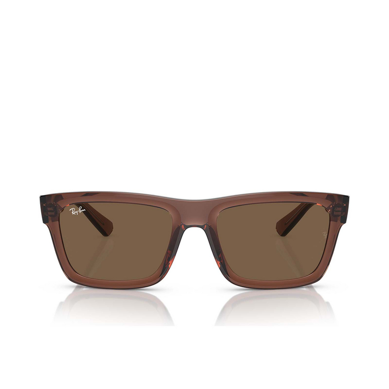 Gafas de sol Ray-Ban WARREN 667873 transparent brown - 1/4