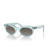 Lunettes de soleil Ray-Ban WAYFARER OVAL 138596 photo waves azure - Vignette du produit 2/4