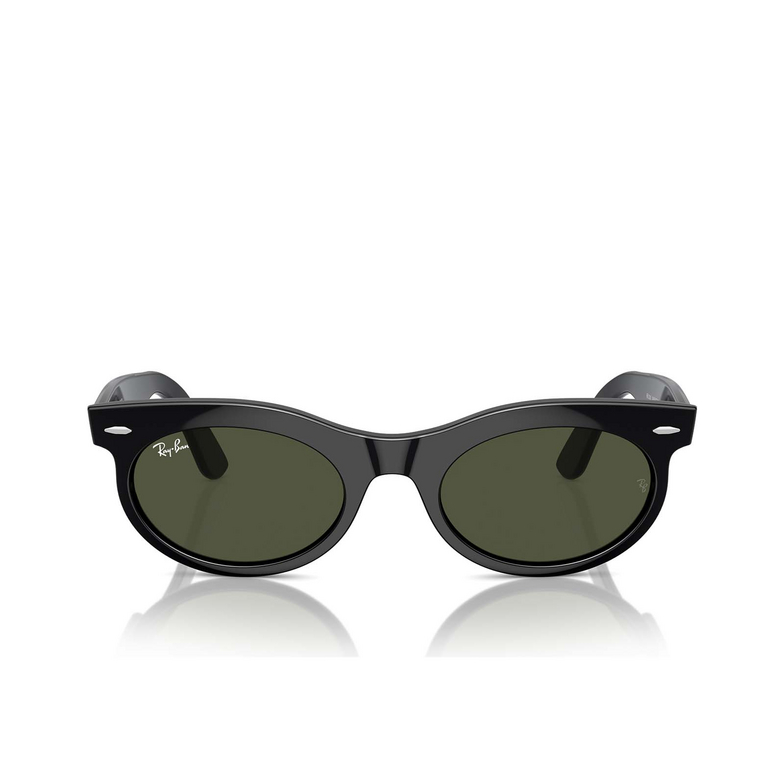 Ray-Ban WAYFARER OVAL Sunglasses 901/31 black - 1/4
