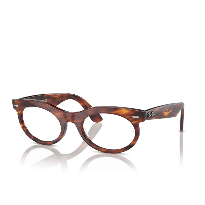 Lunettes de vue Ray-Ban WAYFARER OVAL 2144 striped havana - 2/4