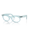 Lunettes de vue Ray-Ban WAYFARER OVAL 8293 photo waves azure - Vignette du produit 2/4