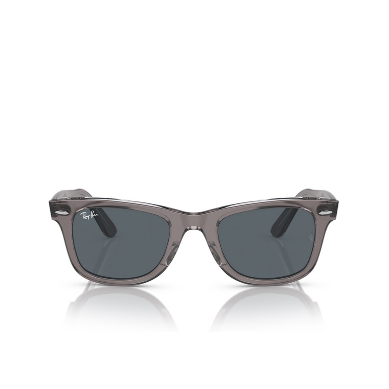 Ray-Ban WAYFARER Sunglasses 1355R5 grey on transparent - 1/4
