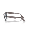 Ray-Ban WAYFARER Sunglasses 1355R5 grey on transparent - product thumbnail 3/4