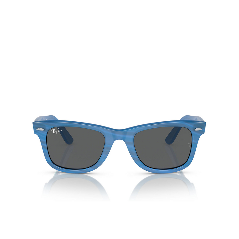 Gafas de sol Ray-Ban WAYFARER 1409B1 photo striped blue - 1/4