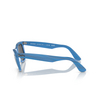 Lunettes de soleil Ray-Ban WAYFARER 1409B1 photo striped blue - Vignette du produit 3/4