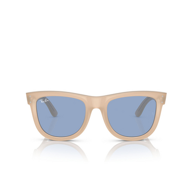 Ray-Ban WAYFARER REVERSE Sunglasses 678072 opal beige & honey - front view