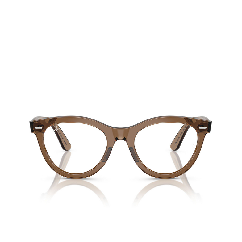 Lunettes de vue Ray-Ban WAYFARER WAY 8198 transparent light brown - 1/4