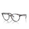 Occhiali da vista Ray-Ban WAYFARER WAY 8361 striped transparent blue - anteprima prodotto 2/4