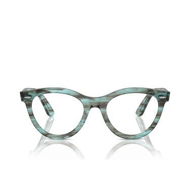 Ray-Ban WAYFARER WAY Eyeglasses 8362 striped transparent green - front view