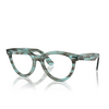 Lunettes de vue Ray-Ban WAYFARER WAY 8362 striped transparent green - Vignette du produit 2/4