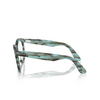 Lunettes de vue Ray-Ban WAYFARER WAY 8362 striped transparent green - Vignette du produit 3/4