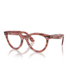 Lunettes de vue Ray-Ban WAYFARER WAY 8363 striped transparent pink - Vignette du produit 2/4