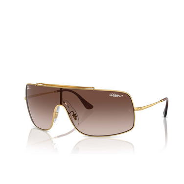 Ray-Ban WINGS III Sunglasses 001/13 gold - three-quarters view