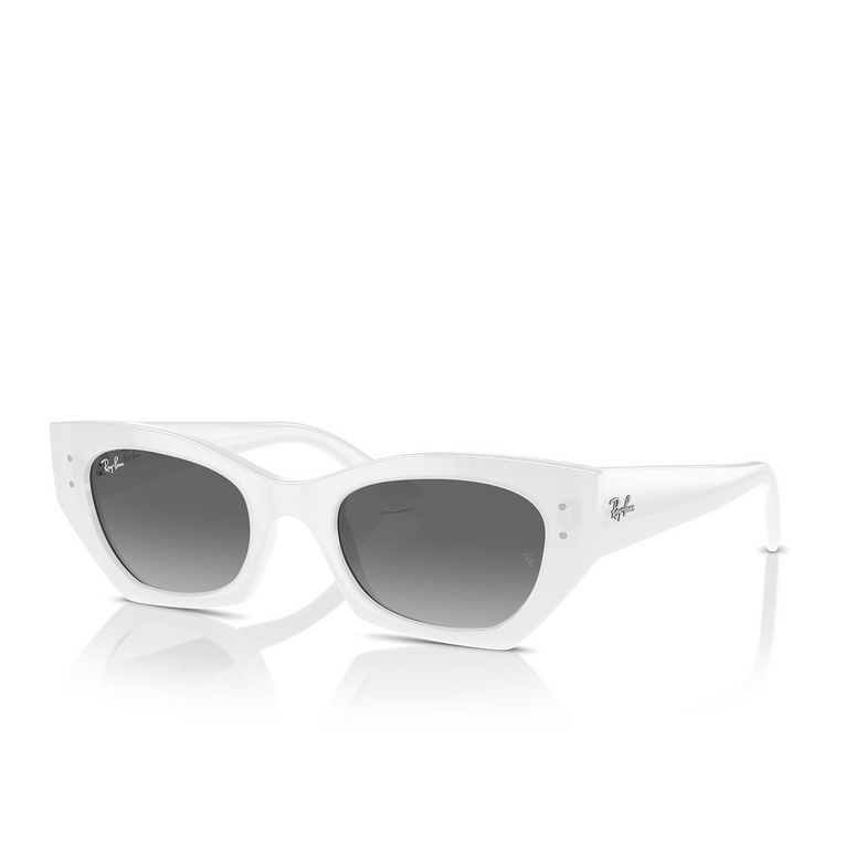 Ray-Ban ZENA Sonnenbrillen 675911 white snow - 2/4