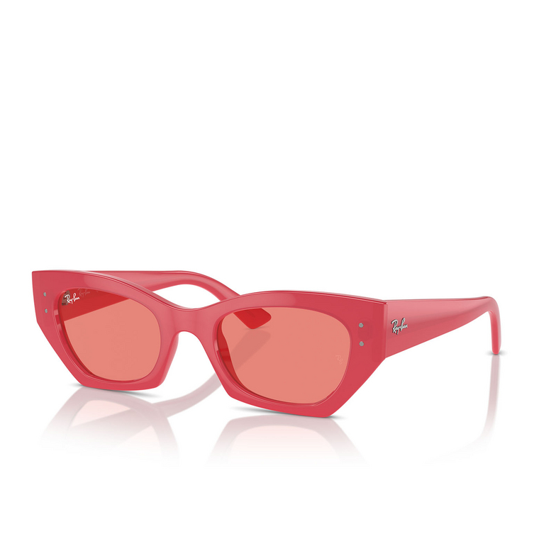 Occhiali da sole Ray-Ban ZENA 676084 red cherry - 2/4