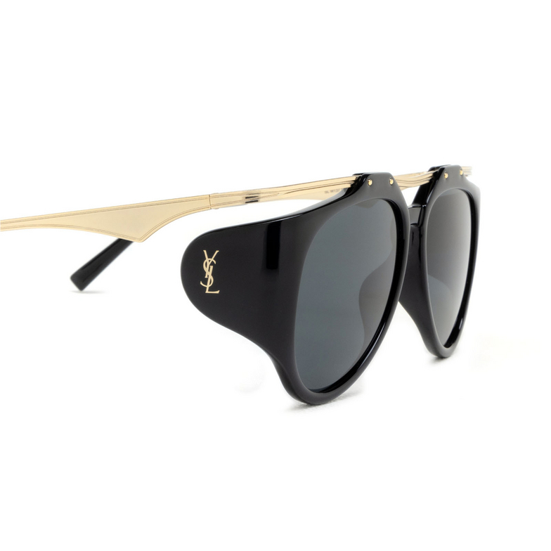 Saint Laurent SL M137 AMELIA Sunglasses 001 black - 3/4