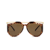Saint Laurent SL M137 AMELIA Sunglasses 002 havana - product thumbnail 1/4