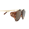 Saint Laurent SL M137 AMELIA Sunglasses 002 havana - product thumbnail 3/4
