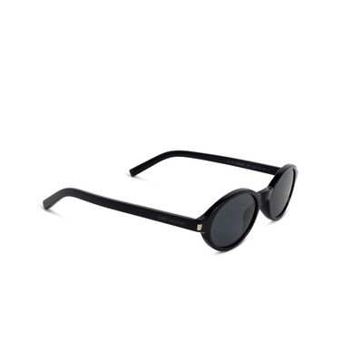 Lunettes de soleil Saint Laurent JEANNE 001 black - Vue trois quarts