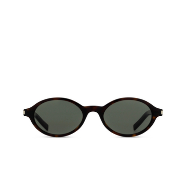 Lunettes de soleil Saint Laurent JEANNE 002 havana - Vue de face