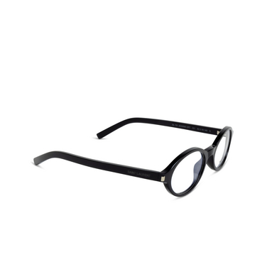 Lunettes de vue Saint Laurent JEANNE 001 black - Vue trois quarts