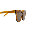 Saint Laurent SL 214 KATE Sunglasses 034 brown - product thumbnail 3/4