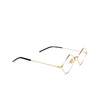 Lunettes de vue Saint Laurent LISA 003 gold - Vignette du produit 2/4