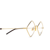 Occhiali da vista Saint Laurent SL 302 LISA 003 gold - anteprima prodotto 3/4