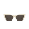 Lunettes de soleil Saint Laurent MICA 056 ivory - Vignette du produit 1/4