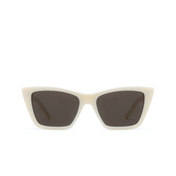 Lunettes de soleil Saint Laurent MICA 056 ivory