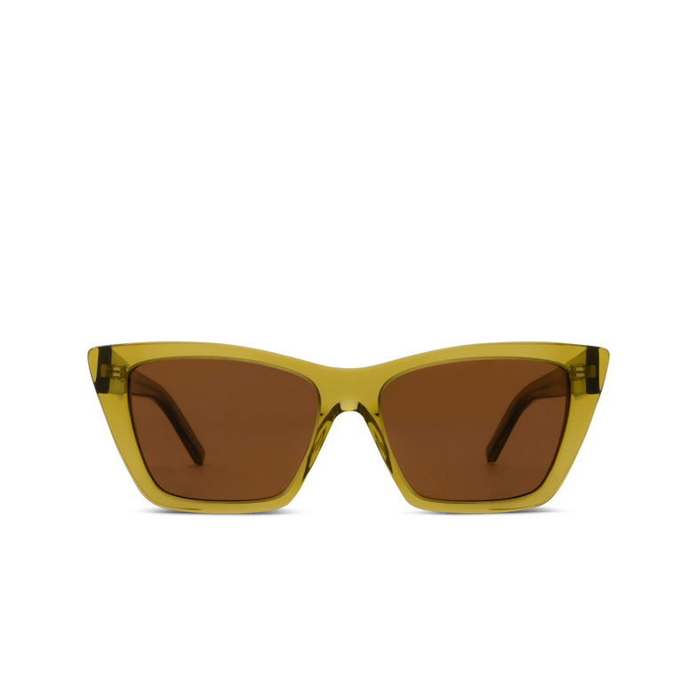 Lunettes de soleil Saint Laurent MICA 059 green - 1/4