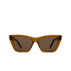 Lunettes de soleil Saint Laurent MICA 060 brown - Vignette du produit 1/4