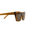 Lunettes de soleil Saint Laurent MICA 060 brown - Vignette du produit 3/4