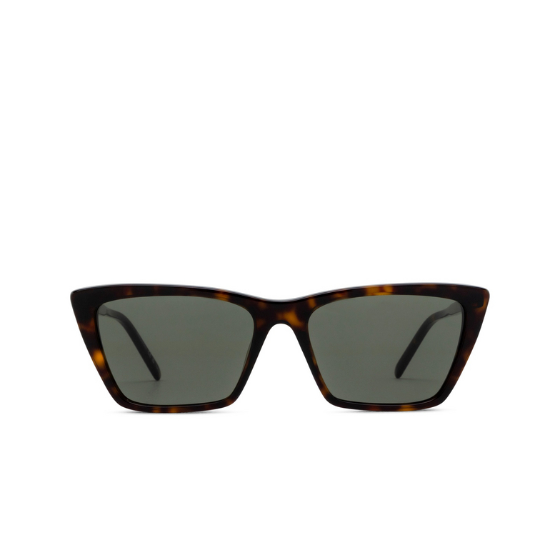 Occhiali da sole Saint Laurent SL 737 MICA THIN 002 havana - 1/4