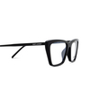 Gafas graduadas Saint Laurent MICA THIN 001 black - Miniatura del producto 3/4