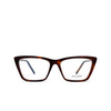 Gafas graduadas Saint Laurent MICA THIN 003 havana - Miniatura del producto 1/4