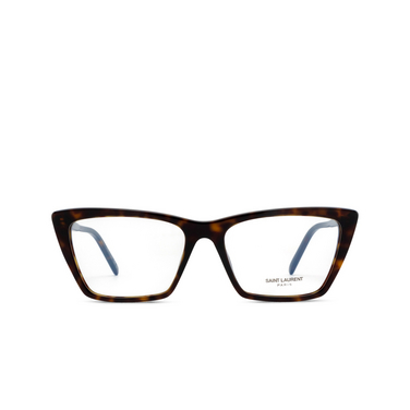 Occhiali da vista Saint Laurent SL 737 MICA THIN 002 havana - frontale