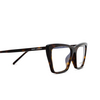 Occhiali da vista Saint Laurent SL 737 MICA THIN 002 havana - anteprima prodotto 3/4