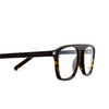 Occhiali da vista Saint Laurent SL 157 007 havana - anteprima prodotto 3/4