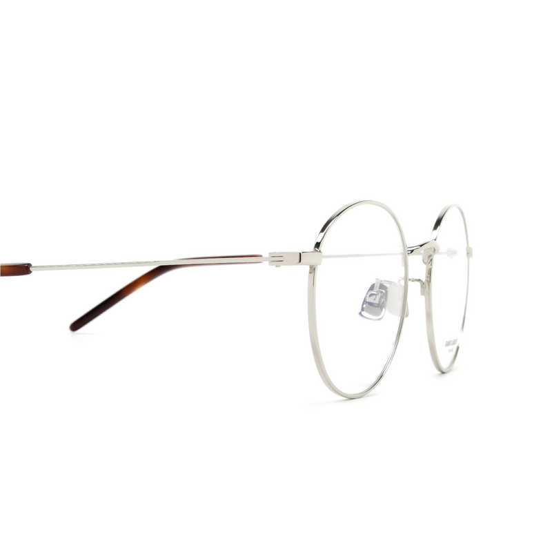 Saint Laurent SL 237/F Eyeglasses 002 silver - 3/4