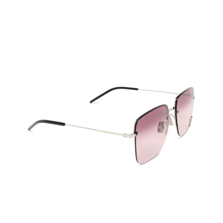 Occhiali da sole Saint Laurent SL 312 M 011 silver - 2/4