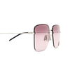 Saint Laurent SL 312 M Sunglasses 011 silver - product thumbnail 3/4