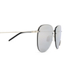 Saint Laurent SL 328/K M Sunglasses 002 silver - product thumbnail 3/4