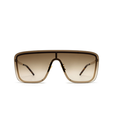 Saint Laurent SL 364 MASK Sunglasses 006 gold - front view
