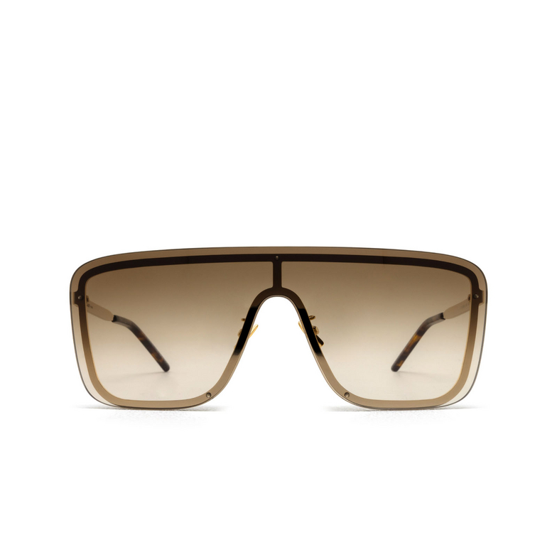 Saint Laurent SL 364 MASK Sunglasses 006 gold - 1/4