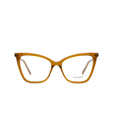 Saint Laurent SL 386 Eyeglasses 010 brown - front view