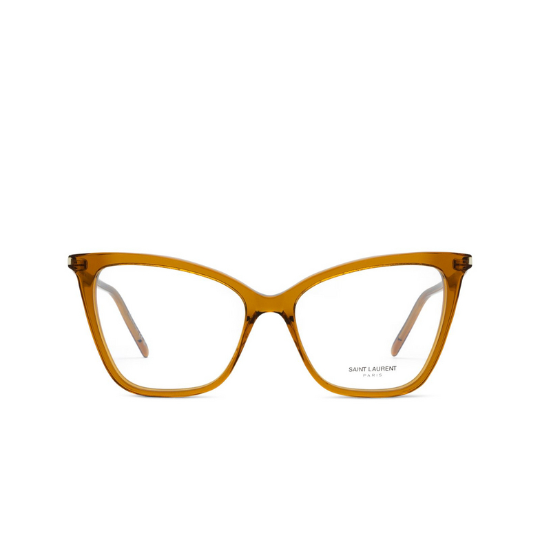 Saint Laurent SL 386 Eyeglasses 010 brown - 1/4