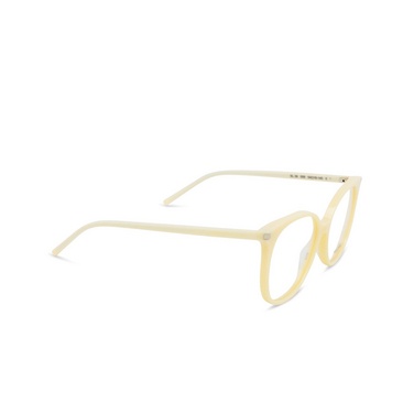 Saint Laurent SL 39 Eyeglasses 008 ivory - three-quarters view