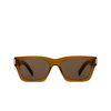 Lunettes de soleil Saint Laurent SL 402 022 brown - Vignette du produit 1/4