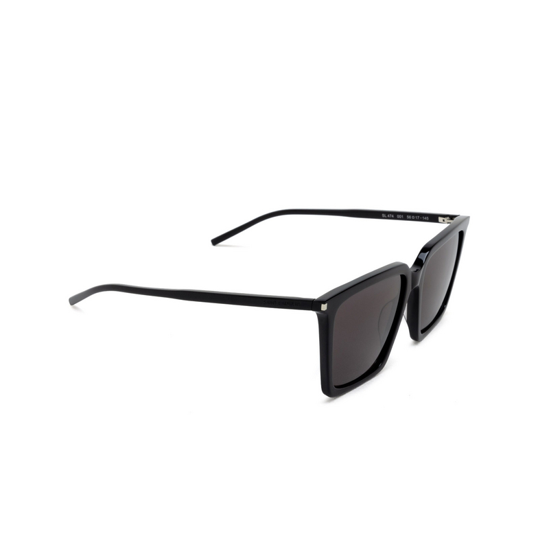 Saint Laurent SL 474 Sunglasses 001 black - 2/4